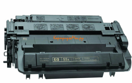 Заправка картриджа HP CE255X