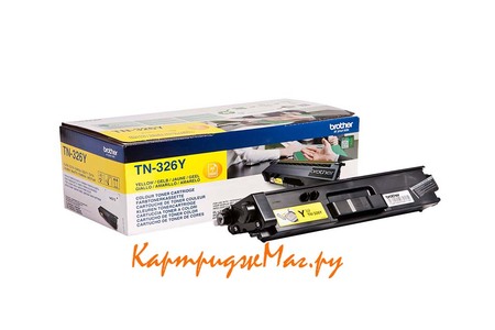 Заправка картриджа Brother TN-326Y