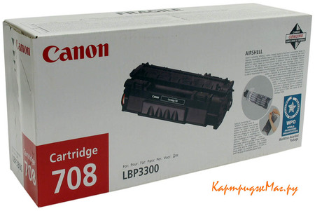 Заправка картриджа Canon Cartridge 708