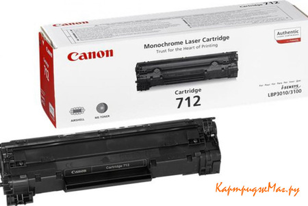 Заправка картриджа Canon Cartridge 712