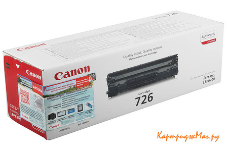 Заправка картриджа Canon Cartridge 726