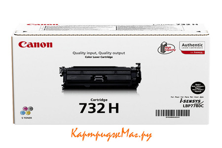 Заправка картриджа Canon Cartridge 732HBk