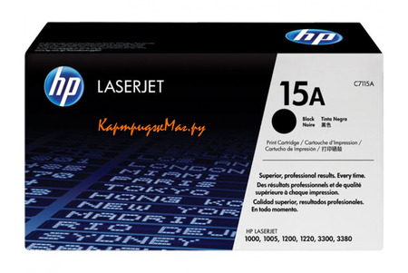 Заправка картриджа HP C7115A