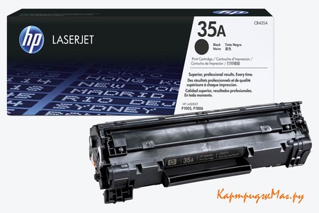 Заправка картриджа HP CB435A