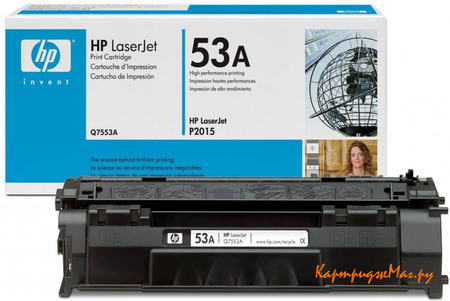 Заправка картриджа HP Q7553A