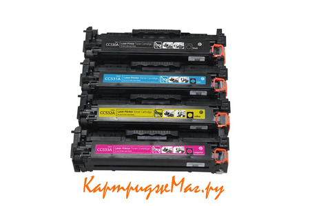 Заправка картриджа HP CC533A 304A