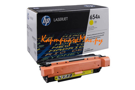 Заправка картриджа HP CF332A 654A