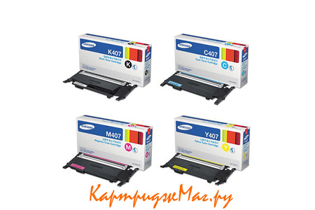 Заправка картриджа Samsung CLT-K407S