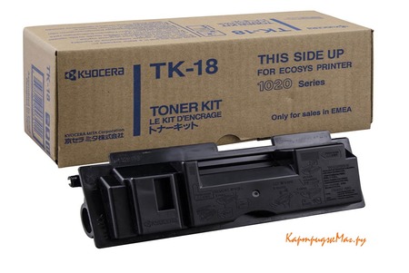 Заправка картриджа Kyocera TK-18