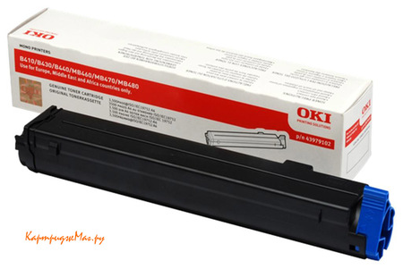 Заправка картриджа Oki 43979102